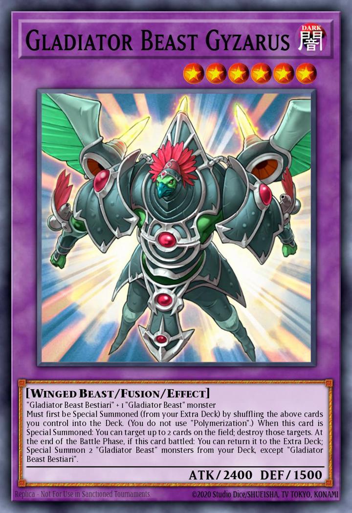 Gladiator Beast Gyzarus Single: Yu-Gi-Oh! Gold Series 4: Pyramids Edition Einzelkarte