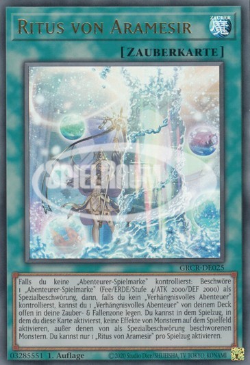 Rite of Aramesir (V.1 - Ultra Rare)