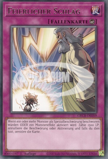 Solemn Strike (V.1 - Rare)