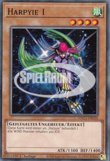 Harpie Lady 1 (V.1 - Common)