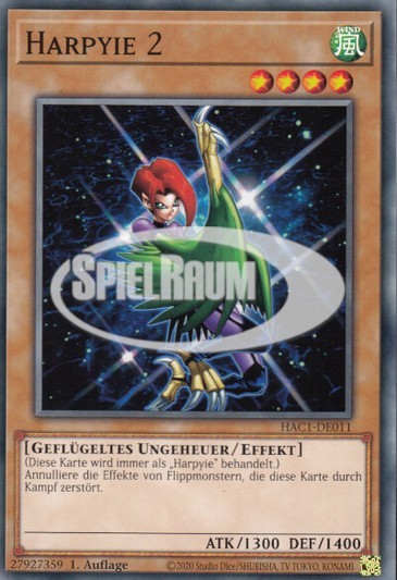 Harpie Lady 2 (V.1 - Common)