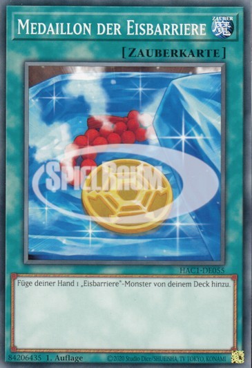 Medallion of the Ice Barrier (V.1 - Common)