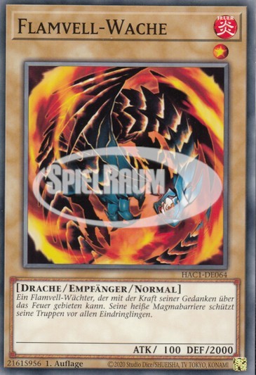 Flamvell Guard (V.2 - Parallel Rare) Single: Yu-Gi-Oh! Hidden Arsenal: Chapter 1 Einzelkarte