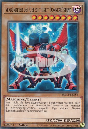 Ally of Justice Thunder Armor (V.1 - Common)