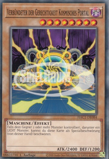 Ally of Justice Cosmic Gateway (V.1 - Common)