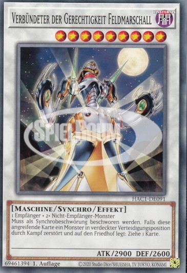 Ally of Justice Field Marshal (V.1 - Common)