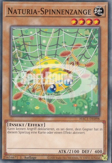 Naturia Spiderfang (V.1 - Common)
