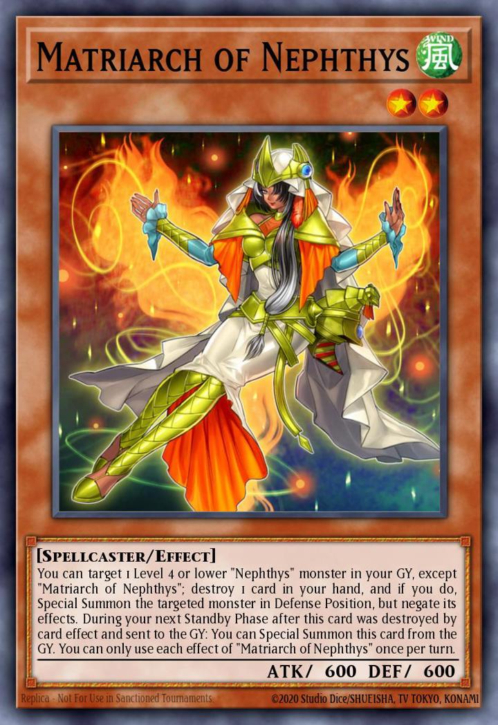 Matriarch of Nephthys Single: Yu-Gi-Oh! Hidden Summoners Einzelkarte