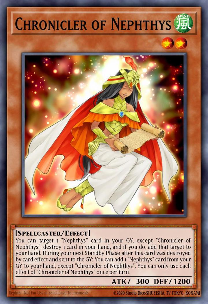 Chronicler of Nephthys Single: Yu-Gi-Oh! Hidden Summoners Einzelkarte