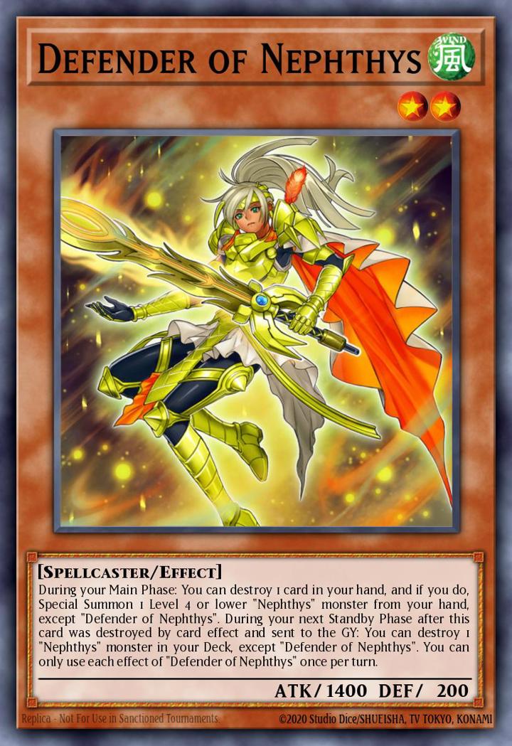 Defender of Nephthys Single: Yu-Gi-Oh! Hidden Summoners Einzelkarte