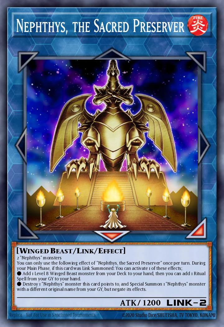Nephthys, the Sacred Preserver Single: Yu-Gi-Oh! Hidden Summoners Einzelkarte