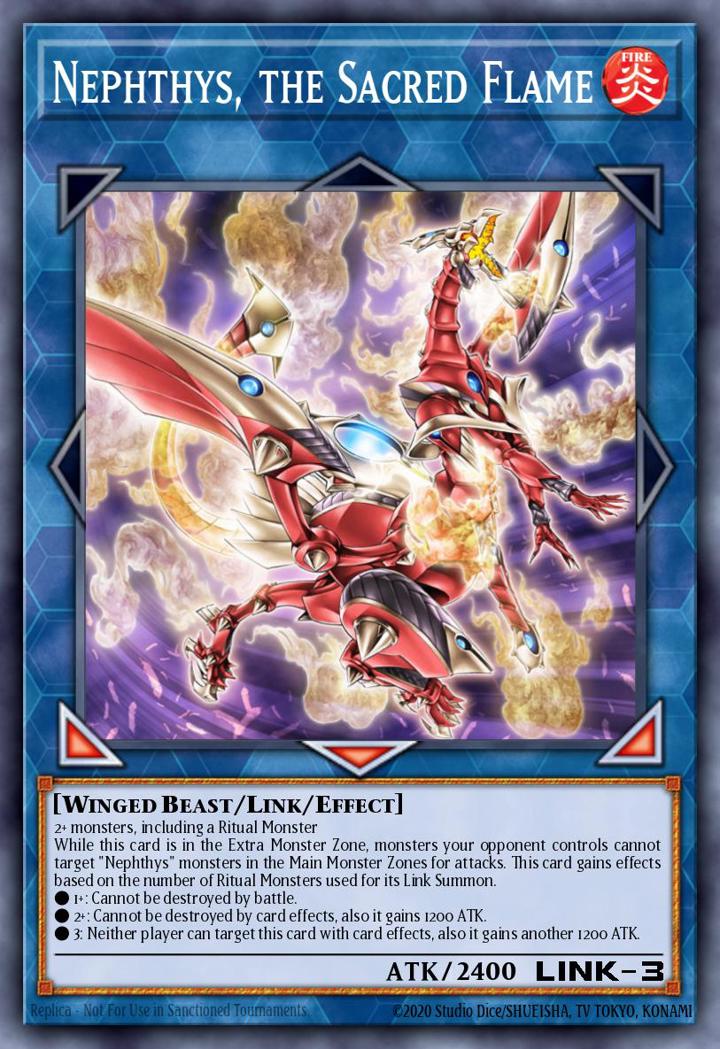 Nephthys, the Sacred Flame Single: Yu-Gi-Oh! Hidden Summoners Einzelkarte