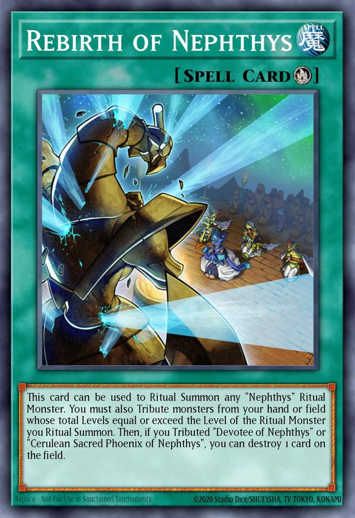 Rebirth of Nephthys Single: Yu-Gi-Oh! Hidden Summoners Einzelkarte