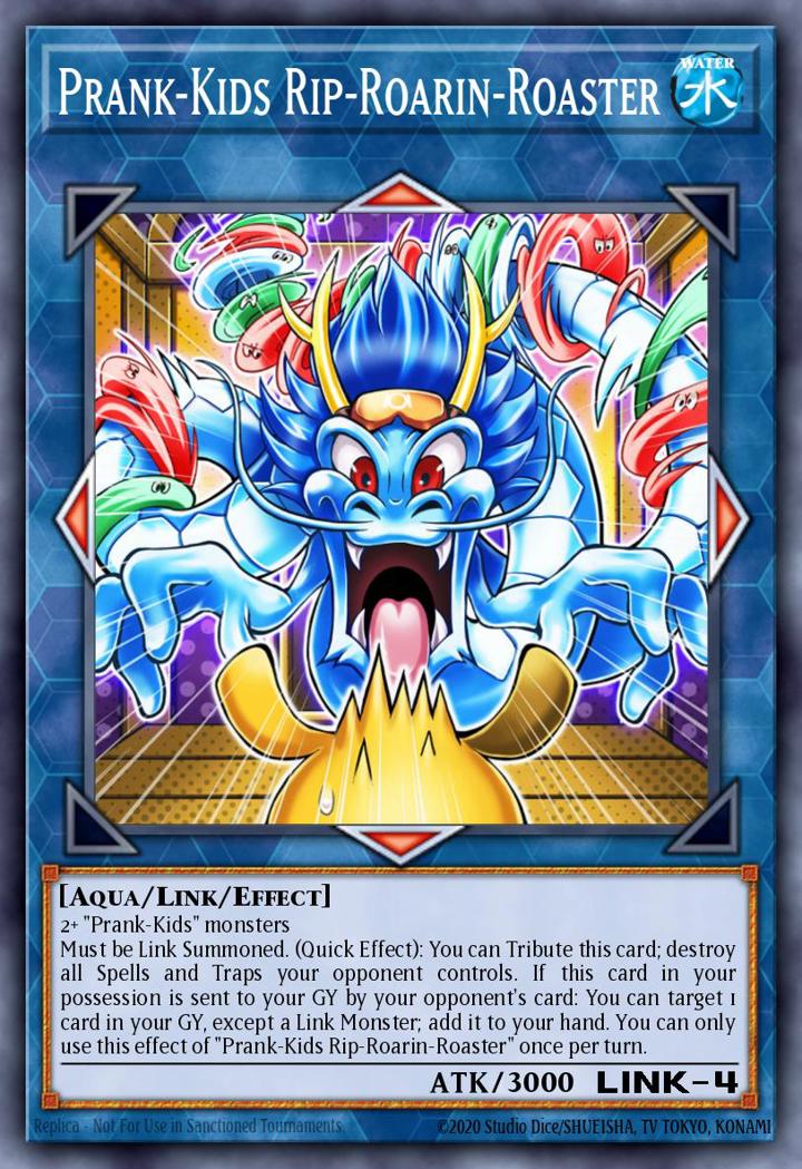Prank-Kids Rip-Roarin-Roaster Single: Yu-Gi-Oh! Hidden Summoners Einzelkarte