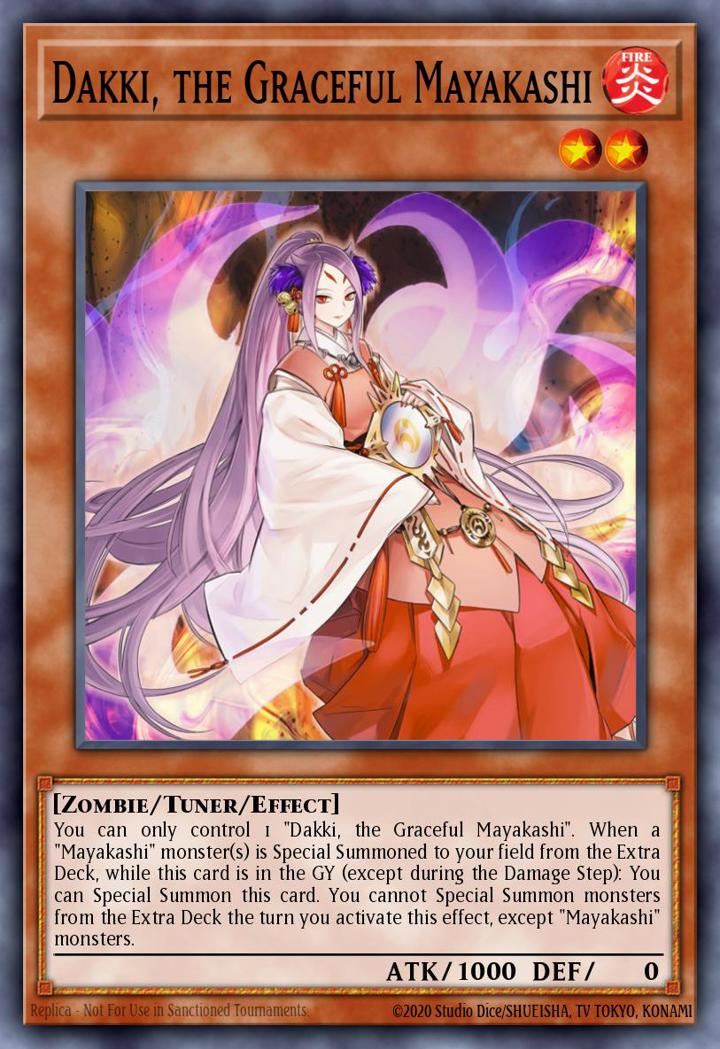 Dakki, the Graceful Mayakashi Single: Yu-Gi-Oh! Hidden Summoners Einzelkarte