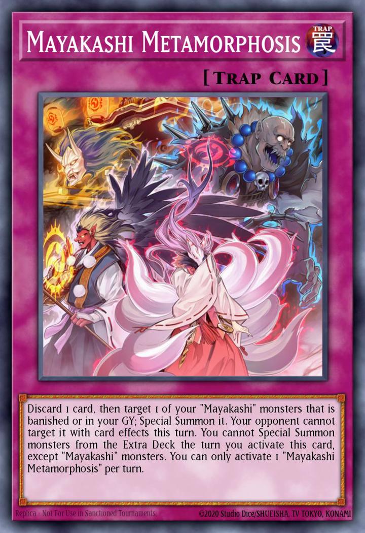 Mayakashi Metamorphosis Single: Yu-Gi-Oh! Hidden Summoners Einzelkarte