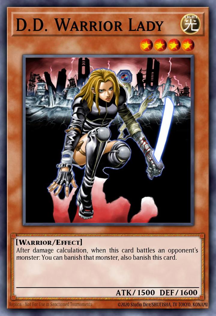 D.D. Warrior Lady Single: Yu-Gi-Oh! Hobby League 6 Einzelkarte