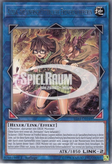 Aussa the Earth Charmer, Immovable (V.2 - Starlight Rare) Single: Yu-Gi-Oh! Ignition Assault Einzelkarte