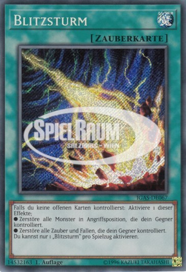 Lightning Storm (V.1 - Secret Rare)