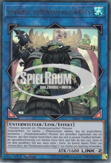 Blackbeard, the Plunder Patroll Captain