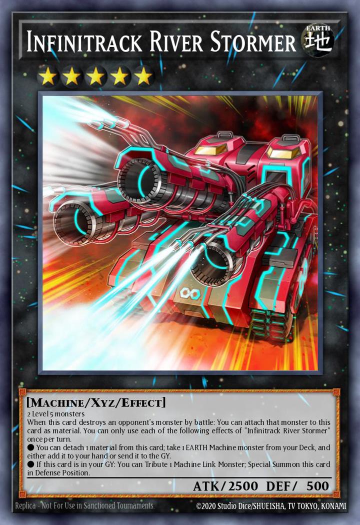 Infinitrack River Stormer Single: Yu-Gi-Oh! The Infinity Chasers Einzelkarte