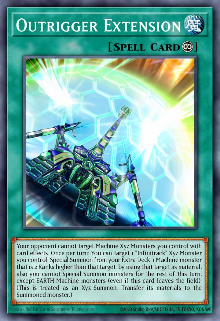 Outrigger Extension Single: Yu-Gi-Oh! The Infinity Chasers Einzelkarte