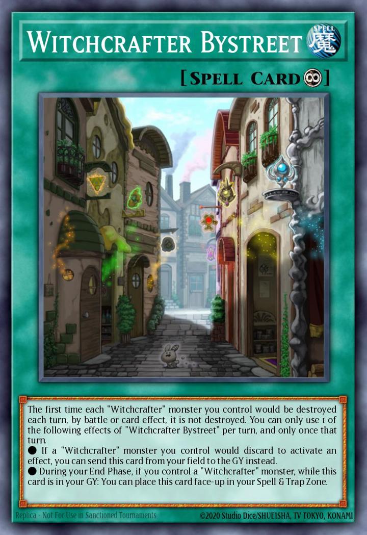 Witchcrafter Bystreet Single: Yu-Gi-Oh! The Infinity Chasers Einzelkarte