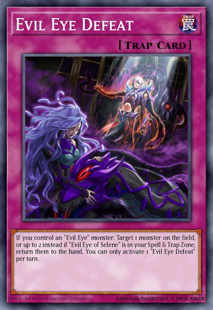 Evil Eye Defeat Single: Yu-Gi-Oh! The Infinity Chasers Einzelkarte