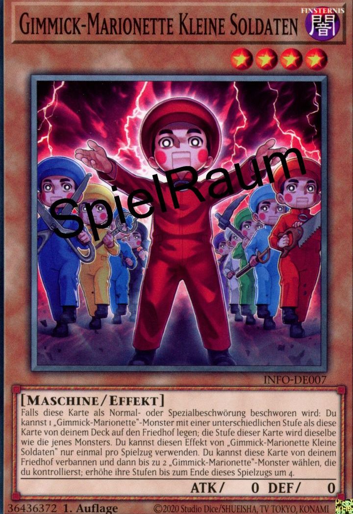 Gimmick Puppet Little Soldiers