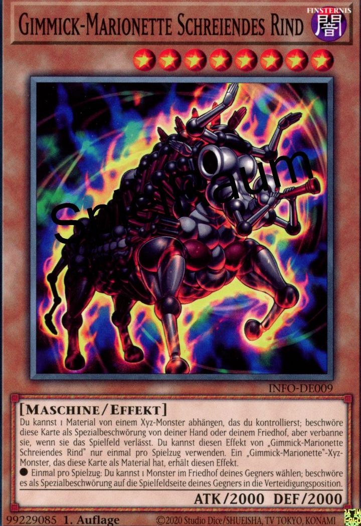 Gimmick Puppet Cattle Scream