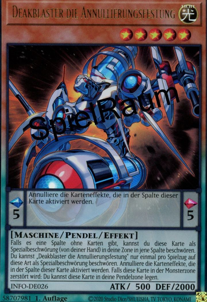Disablaster the Negation Fortress (V.1 - Ultra Rare)