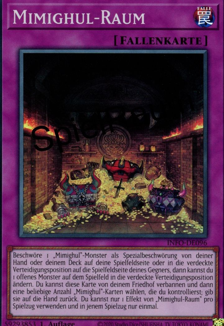 Mimighoul Room Single: Yu-Gi-Oh! The Infinite Forbidden Einzelkarte