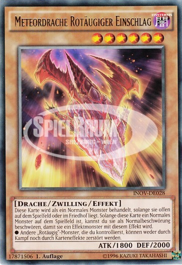 Meteor Dragon Red-Eyes Impact
