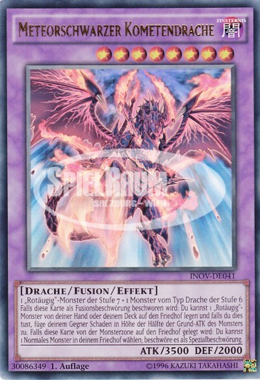 Meteor Black Comet Dragon