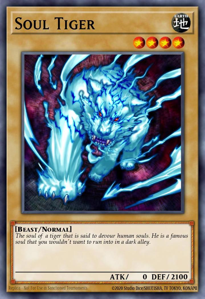 Soul Tiger Single: Yu-Gi-Oh! Invasion of Chaos (25th Anniversary Edition) Einzelkarte