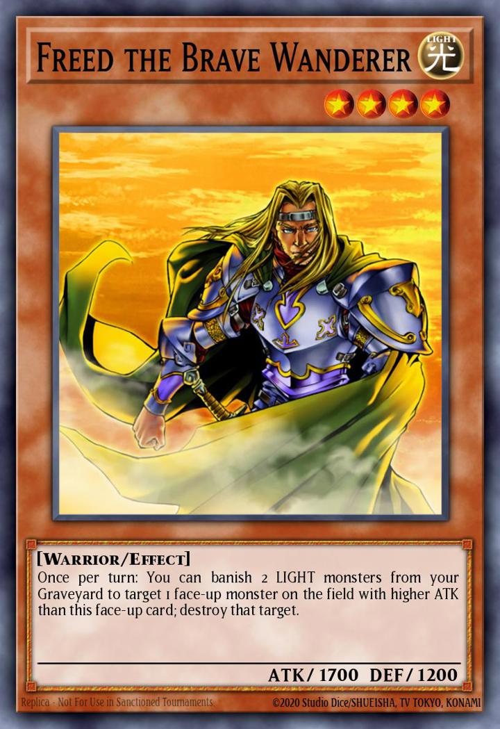 Freed the Brave Wanderer Single: Yu-Gi-Oh! Invasion of Chaos (25th Anniversary Edition) Einzelkarte