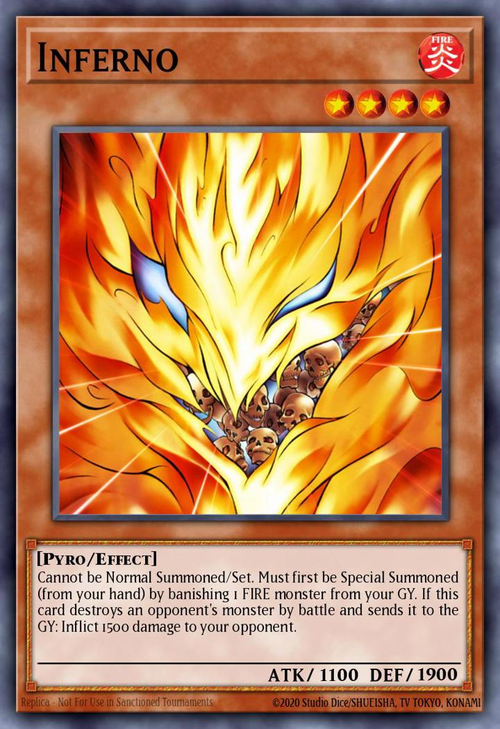 Inferno Single: Yu-Gi-Oh! Invasion of Chaos (25th Anniversary Edition) Einzelkarte