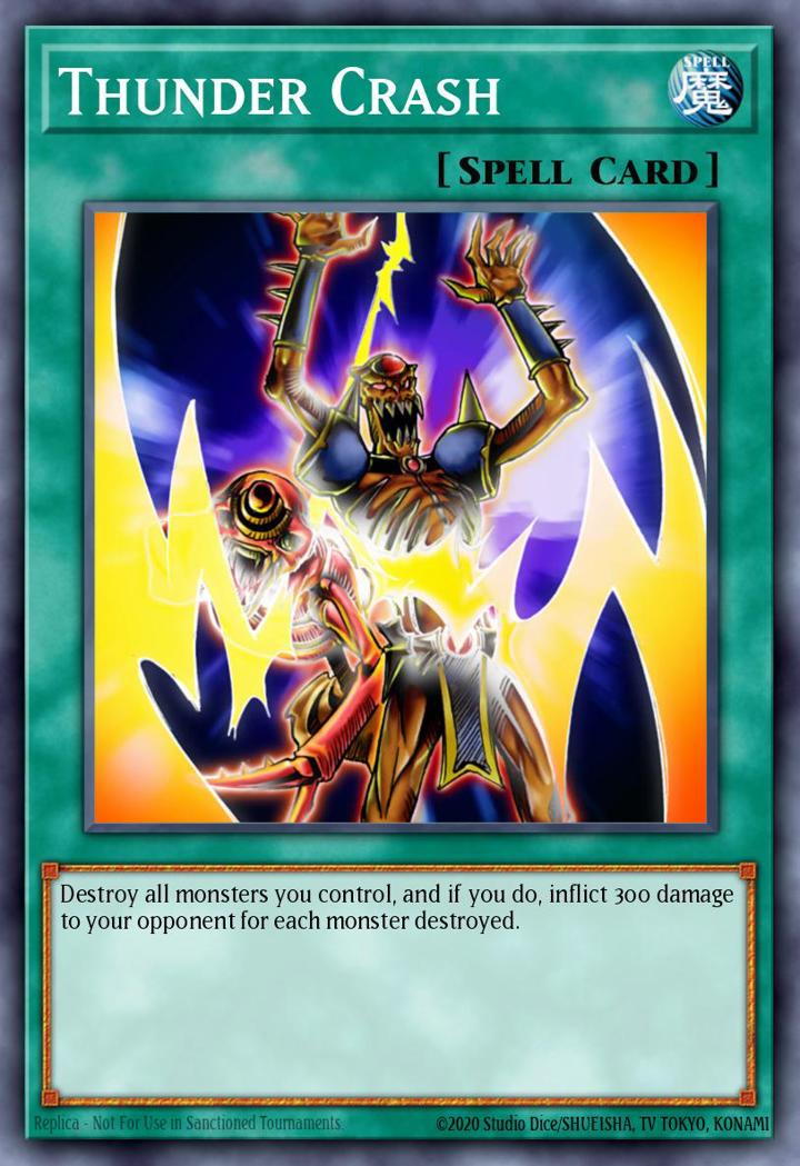 Thunder Crash Single: Yu-Gi-Oh! Invasion of Chaos (25th Anniversary Edition) Einzelkarte