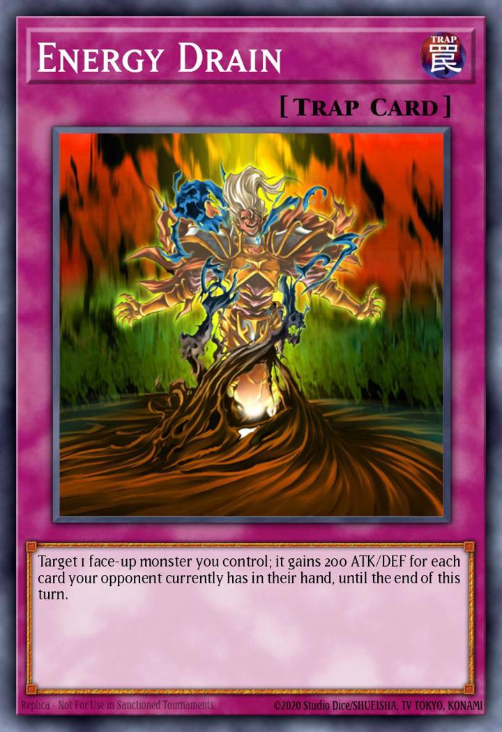 Energy Drain Single: Yu-Gi-Oh! Invasion of Chaos (25th Anniversary Edition) Einzelkarte