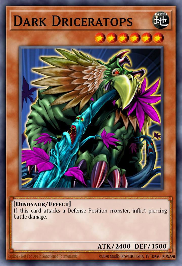 Dark Driceratops Single: Yu-Gi-Oh! Invasion of Chaos (25th Anniversary Edition) Einzelkarte