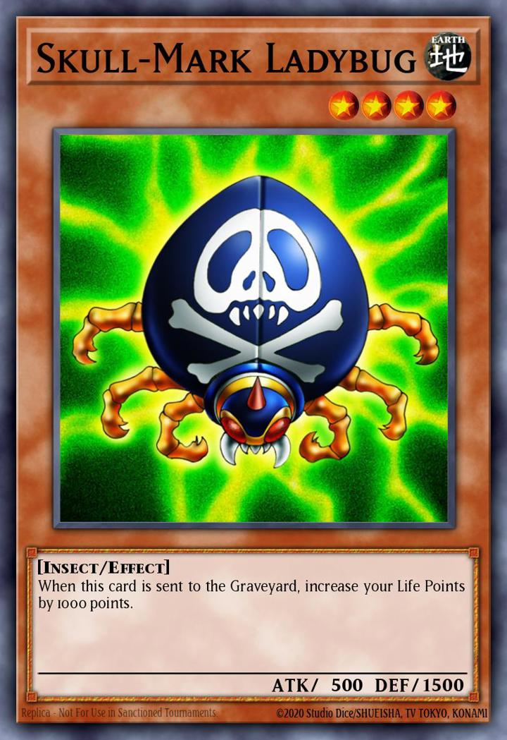 Skull-Mark Ladybug Single: Yu-Gi-Oh! Invasion of Chaos (25th Anniversary Edition) Einzelkarte