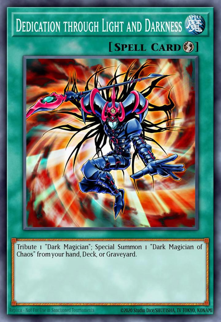 Dedication through Light and Darkness Single: Yu-Gi-Oh! Invasion of Chaos (25th Anniversary Edition) Einzelkarte