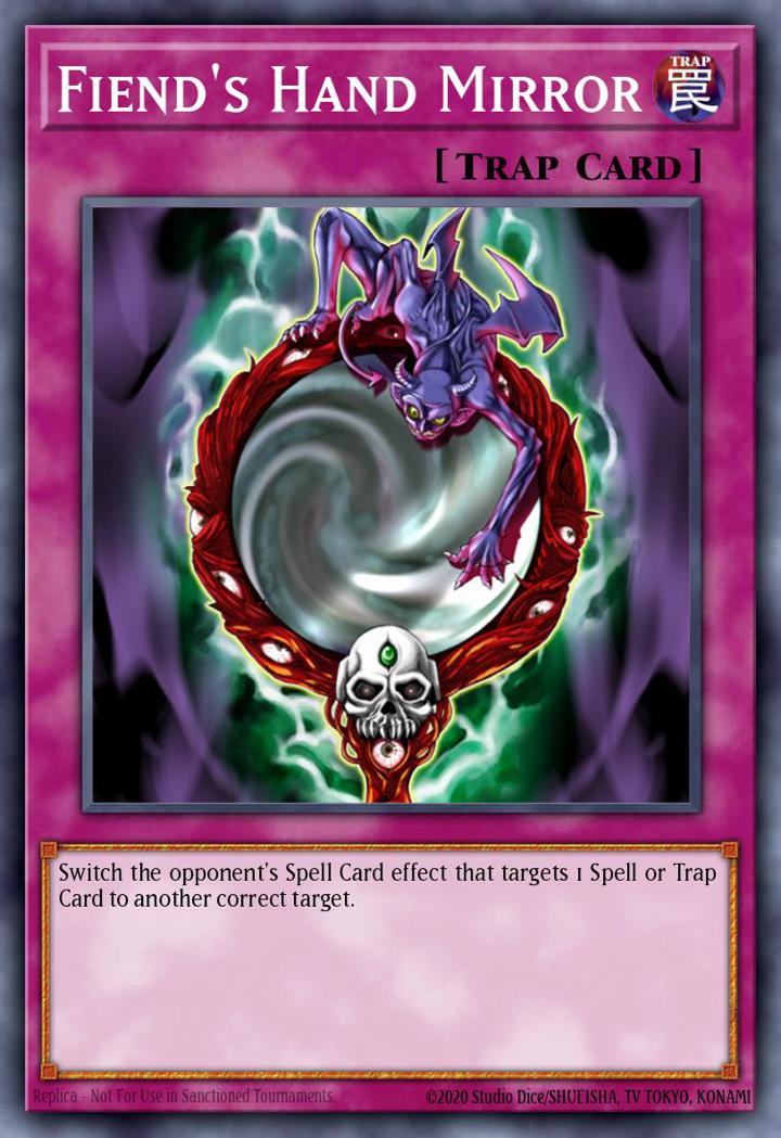 Fiend's Hand Mirror Single: Yu-Gi-Oh! Invasion of Chaos (25th Anniversary Edition) Einzelkarte