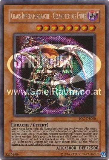 Chaos Emperor Dragon - Envoy of the End (V.1 - Secret Rare) Single: Yu-Gi-Oh! Invasion of Chaos Einzelkarte