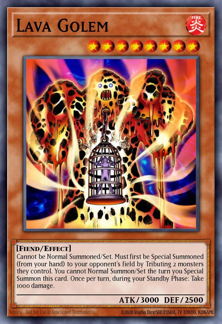 Lava Golem (V.1 - Ultra Rare) Single: Yu-Gi-Oh! Invasion of Chaos Einzelkarte