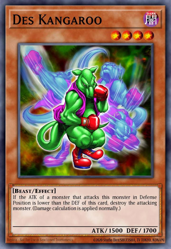 Des Kangaroo (V.2 - Common) Single: Yu-Gi-Oh! Invasion of Chaos Einzelkarte
