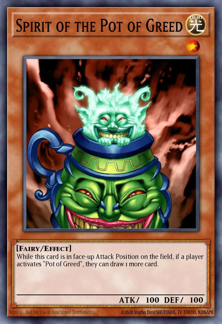 Spirit of the Pot of Greed (V.2 - Common) Single: Yu-Gi-Oh! Invasion of Chaos Einzelkarte
