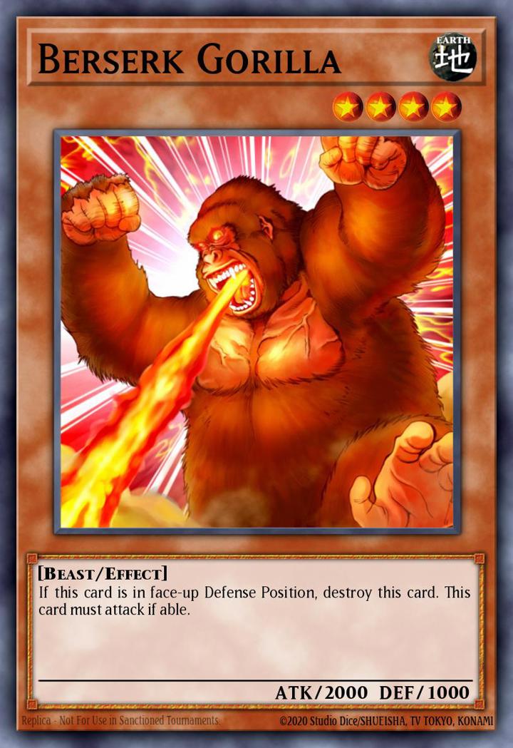 Berserk Gorilla (V.2 - Rare) Single: Yu-Gi-Oh! Invasion of Chaos Einzelkarte