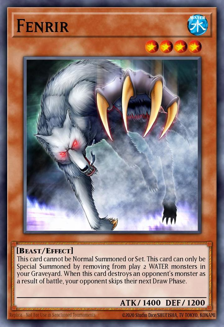 Fenrir (V.2 - Common) Single: Yu-Gi-Oh! Invasion of Chaos Einzelkarte