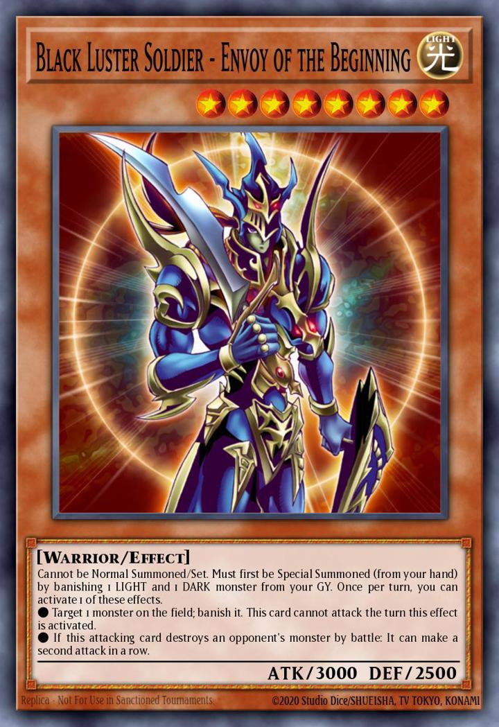 Black Luster Soldier - Envoy of the Beginning (V.2 - Ultra Rare) Single: Yu-Gi-Oh! Invasion of Chaos Einzelkarte